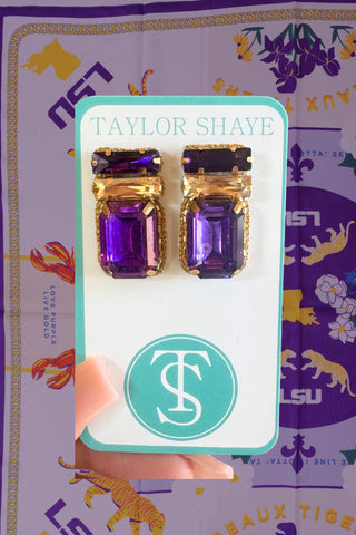Taylor Shaye: Gameday Crystal Gem Studs