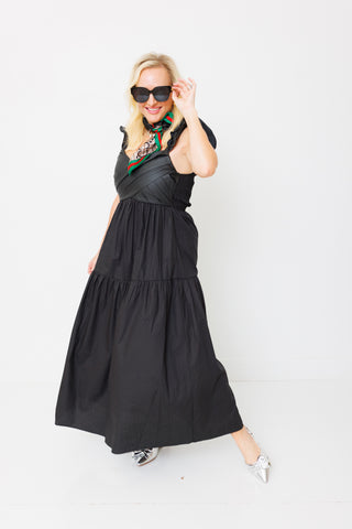 THML: Harriet Dress, BLACK