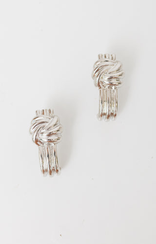 Never The Less Earrings, SILVER