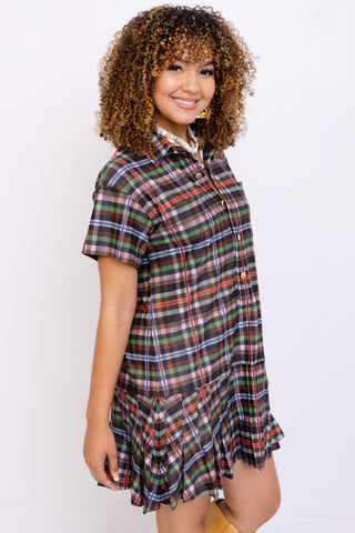 SMITH&QUINN: Aspen Collared Dress, STOCKHOLM PLAID