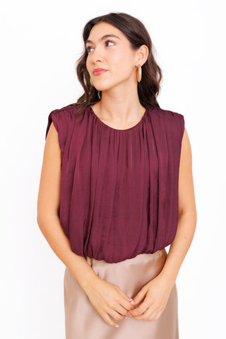 STEVE MADDEN: Milana Top, PURPLE WINE
