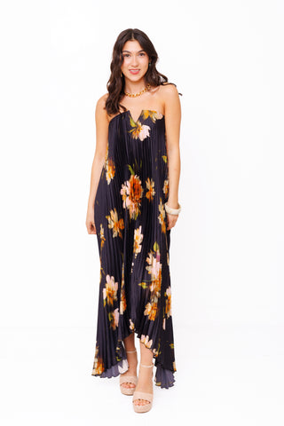 Midnight Bloom Maxi Dress