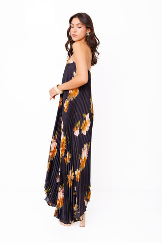 Midnight Bloom Maxi Dress