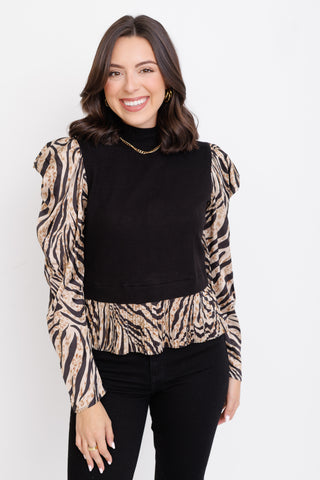 Mixed Mood Top
