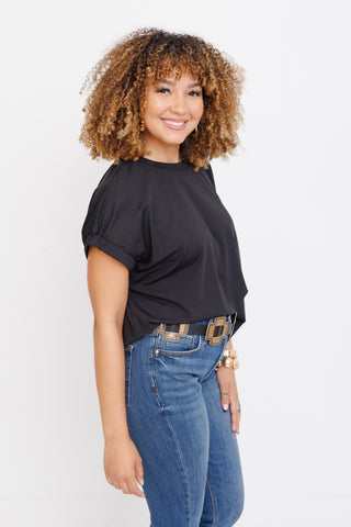 Seraphina Blouse, BLACK