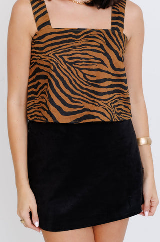 ZSUPPLY: Ciera Mini Skirt, BLACK
