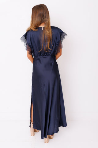 Navy Nights Maxi Dress