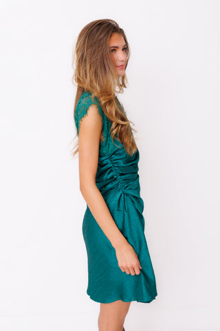 Jewel Tone Mini Dress