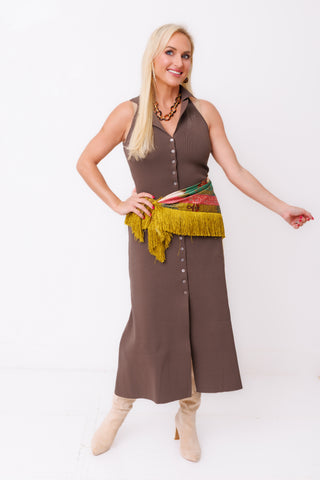 Espresso Martini Midi Dress