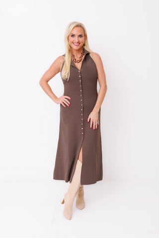 Espresso Martini Midi Dress