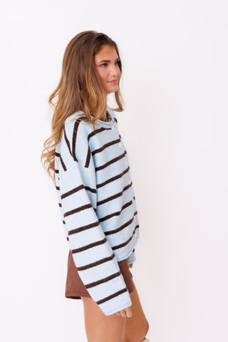 Sky Stripe Cardigan