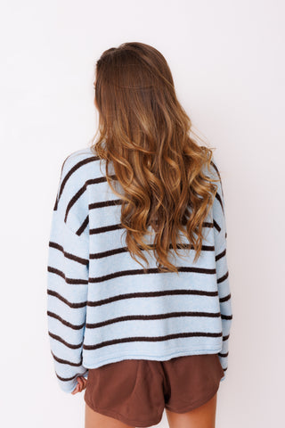 Sky Stripe Cardigan