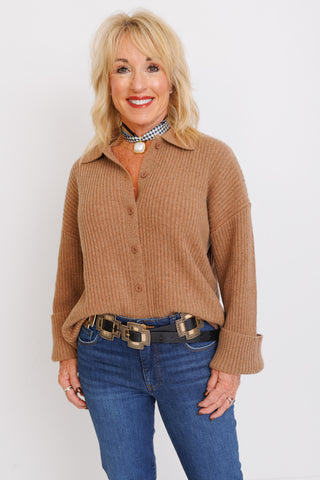 Urban Instinct Cardigan, MOCHA