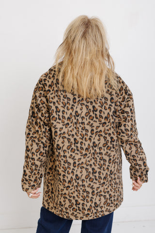 Z Supply: Lennon Animal Print Coat