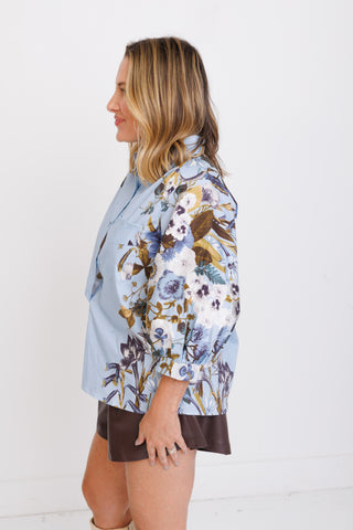 Polished Flora Blouse