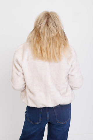 ZSUPPLY: Amethyst Fur Jacket