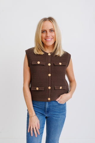 Fall Semester Sweater, BROWN