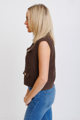 Fall Semester Sweater, BROWN