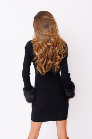 STEVE MADDEN: Riello Dress, BLACK