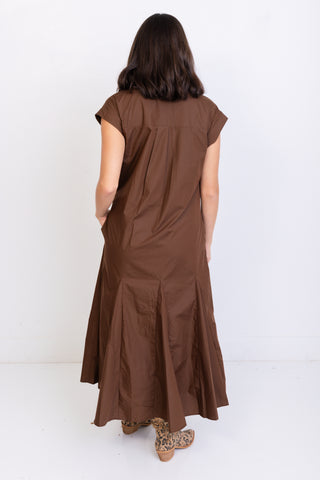 Block Street Cutie Dress, BROWN