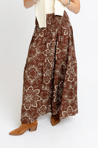 KARLIE: Bandana Babe Maxi Skirt