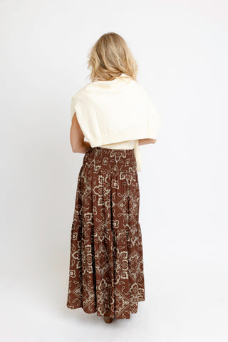 KARLIE: Bandana Babe Maxi Skirt