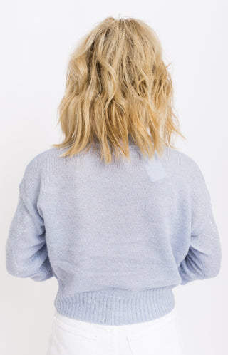 Sweet Devotion Sweater, BLUE