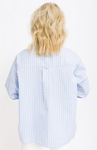 Dockside Brunch Top, BLUE