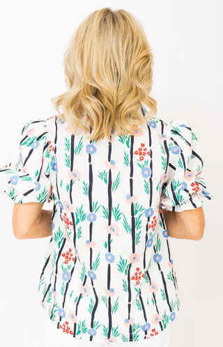 Floral Shop Top