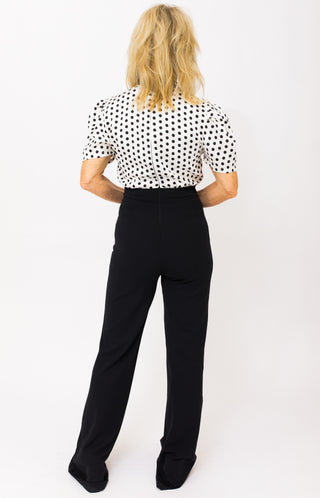 Spotlight Darling Jumpsuit, BLACK/WHITE