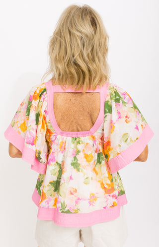 Floral Elise Top