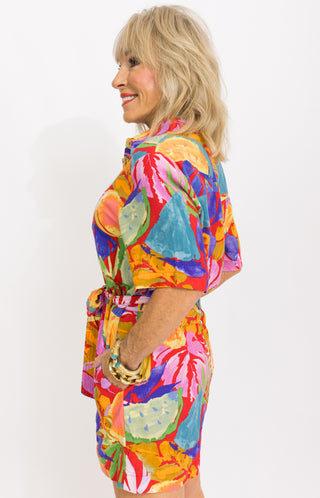 Tropical Whirl Romper