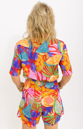Tropical Whirl Romper