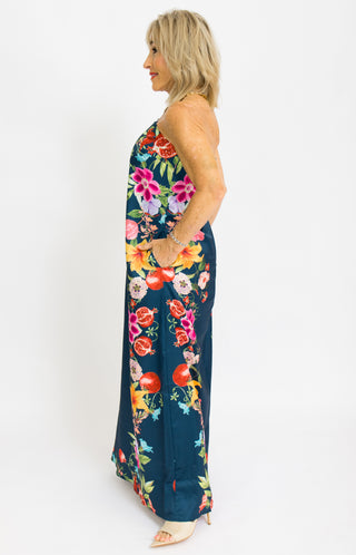 FATE: Botanical Border Maxi Dress