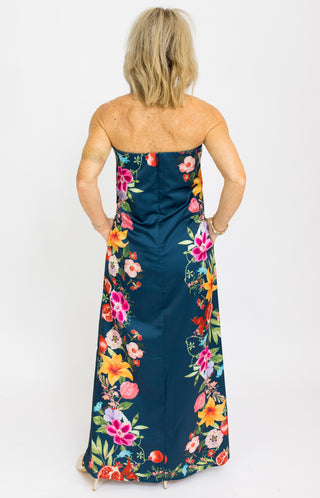 FATE: Botanical Border Maxi Dress