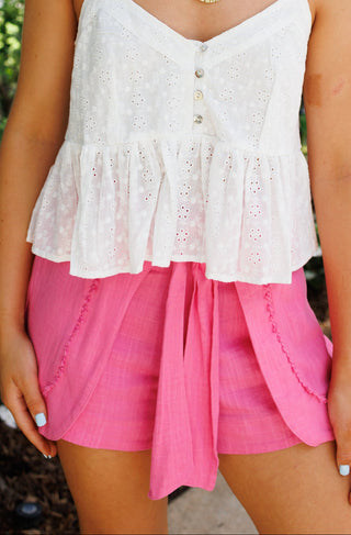 Bungalow Beauty Shorts, PINK