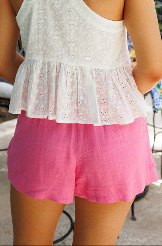 Bungalow Beauty Shorts, PINK