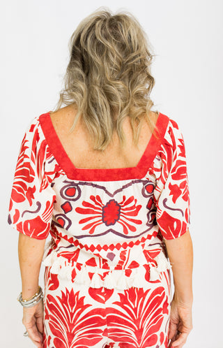 FATE: Tropical Sunset Top