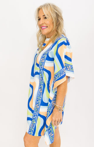 JADE: Sunset Mosaic Dress