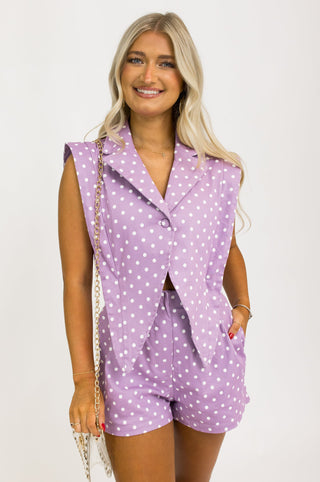 Kickoff Cutie Romper, PURPLE