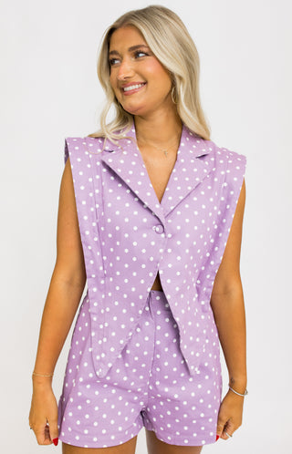 Kickoff Cutie Romper, PURPLE