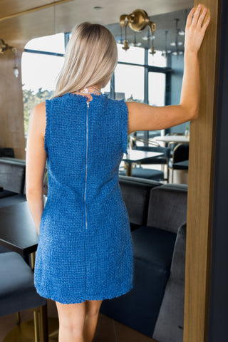 Simple Pleasure Tweed Dress