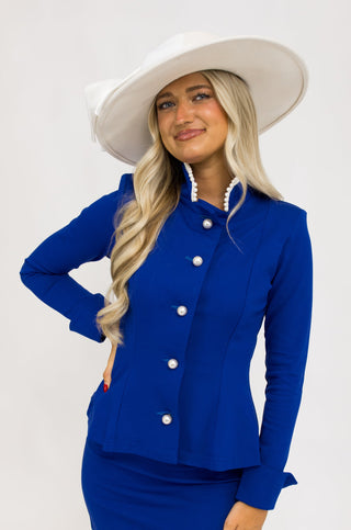 Kentucky Belle Jacket, COBALT