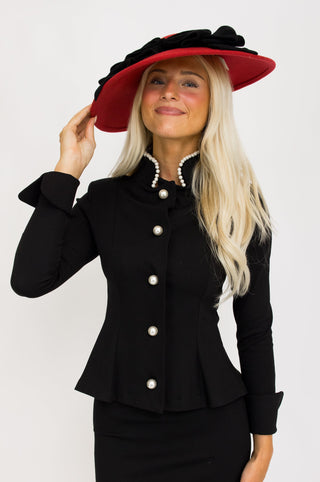 Kentucky Belle Jacket, BLACK