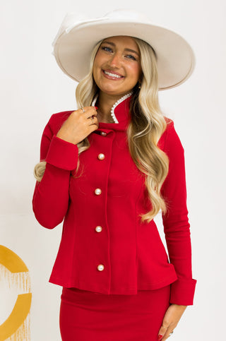 Kentucky Belle Jacket, RED