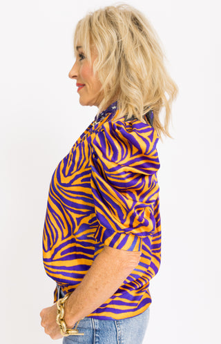 Geaux Tigers Blouse
