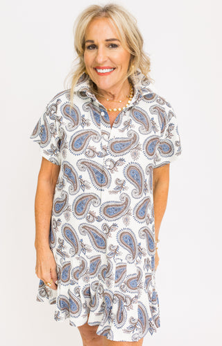 SMITH&QUINN: Aspen Collared Dress, GRANDPAS PAISLEY