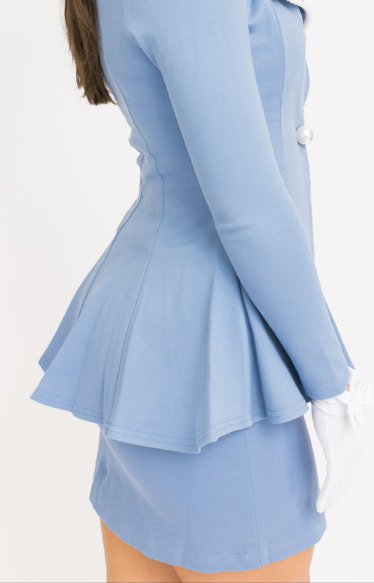 Sugar Society Skirt , BLUE