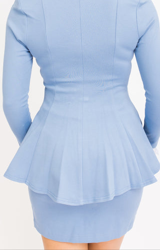 Sugar Society Skirt , BLUE