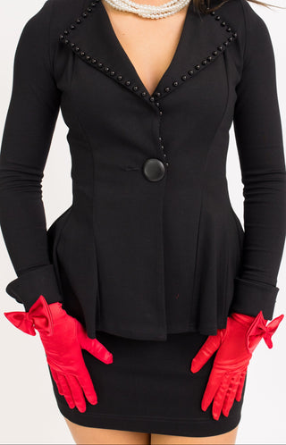 Sugar Society Skirt, BLACK